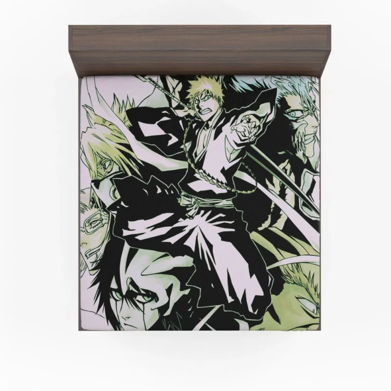 Bleach Epic Clash Ichigo vs. Grimmjow Anime Fitted Sheet