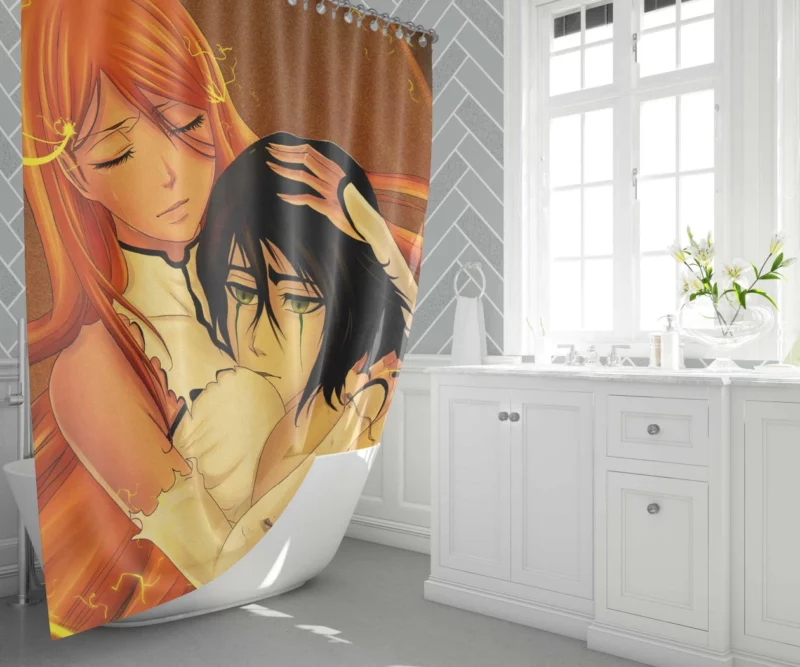 Bleach Ice Captain T?shir? Hitsugaya Anime Shower Curtain 1