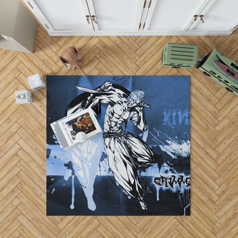 Bleach Menacing Grimmjow Jaegerjaquez Anime Rug