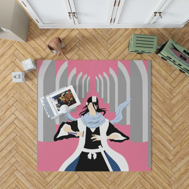 Bleach Regal Byakuya Kuchiki Anime Rug