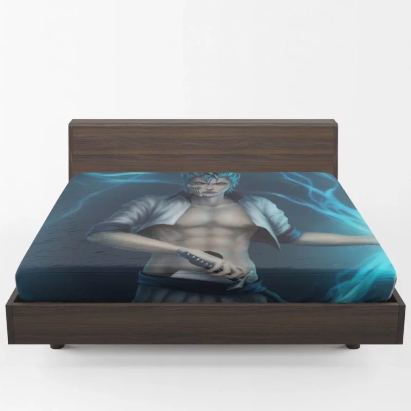 Bleach Savage Grimmjow Jaegerjaquez Anime Fitted Sheet 1