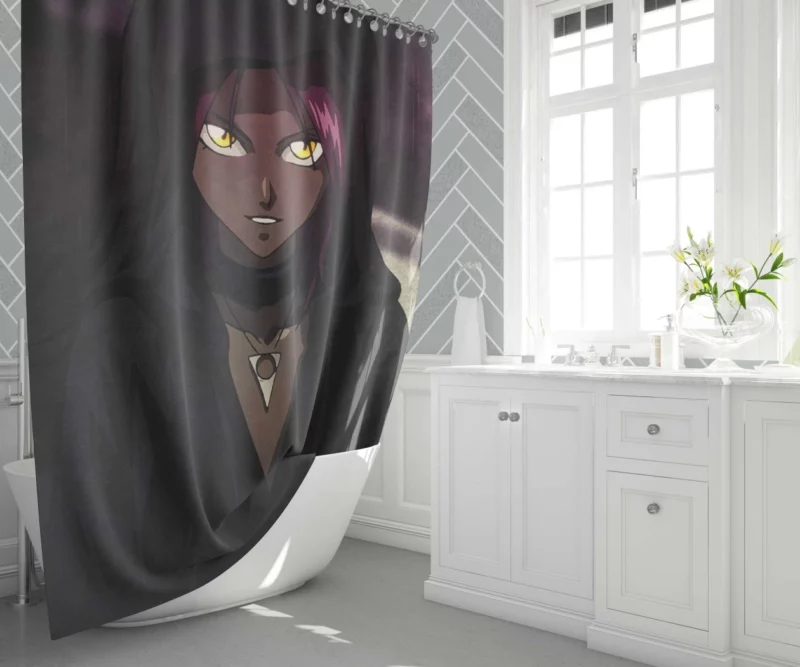 Bleach Yoruichi Shihoin Femme Fatale Anime Shower Curtain 1