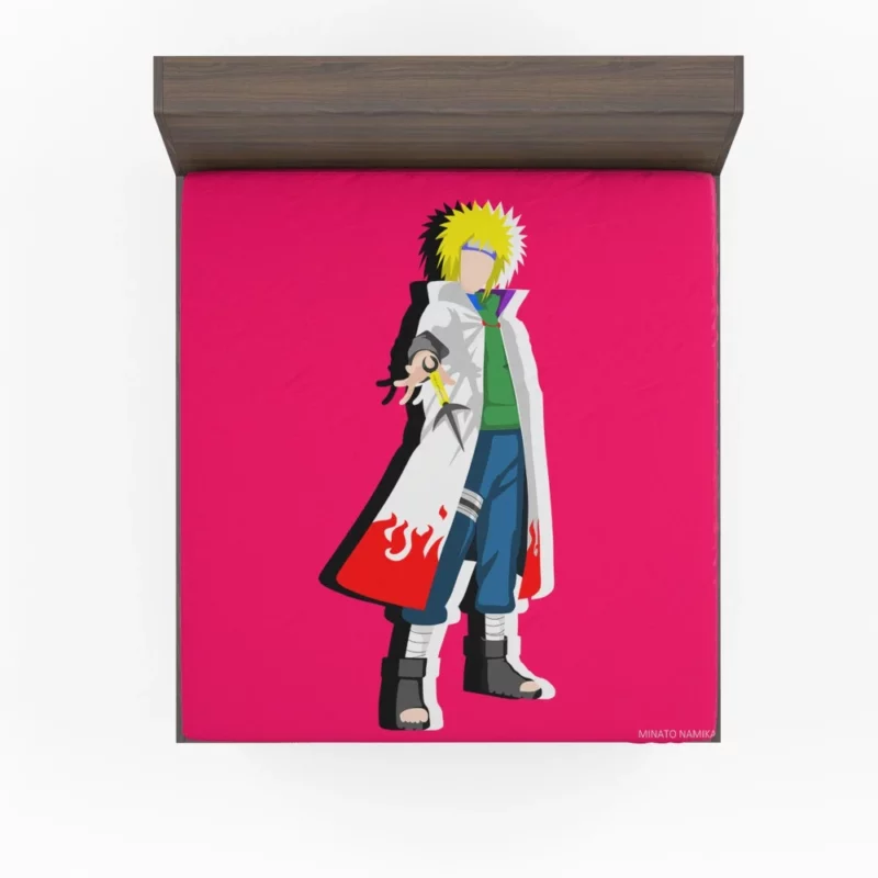 Blond Ambition Minato Heroic Journey Anime Fitted Sheet