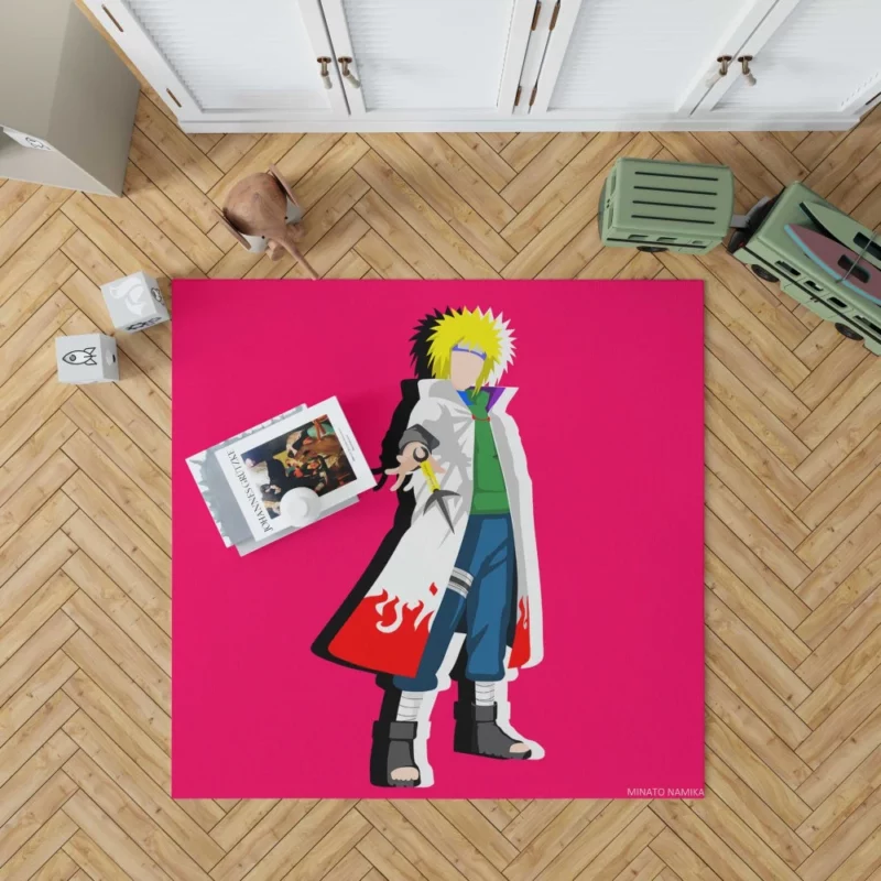 Blond Ambition Minato Heroic Journey Anime Rug