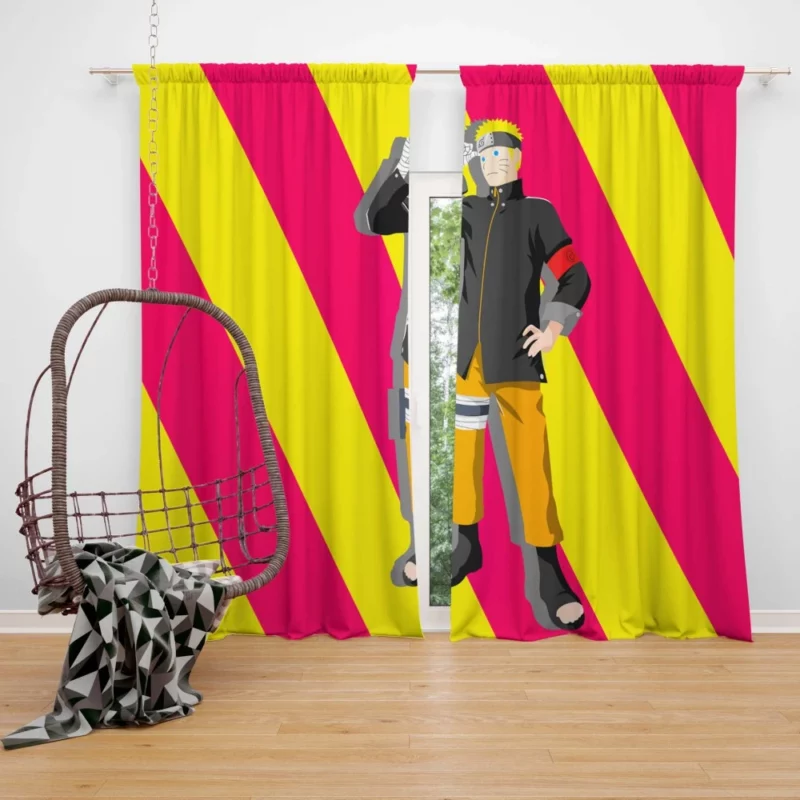 Blond Ambition Naruto Odyssey Anime Curtain