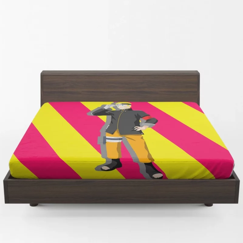 Blond Ambition Naruto Odyssey Anime Fitted Sheet 1