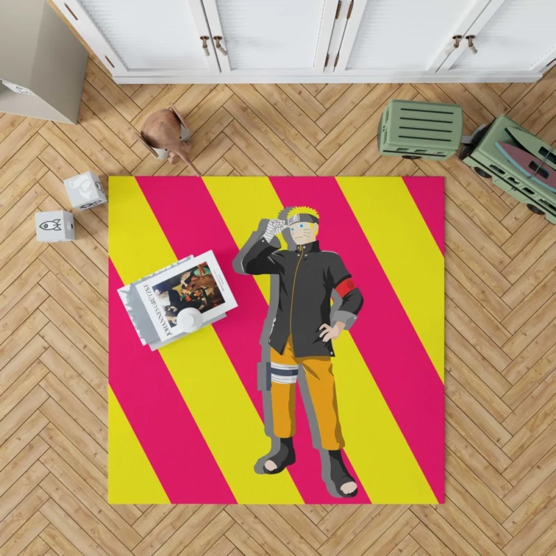 Blond Ambition Naruto Odyssey Anime Rug