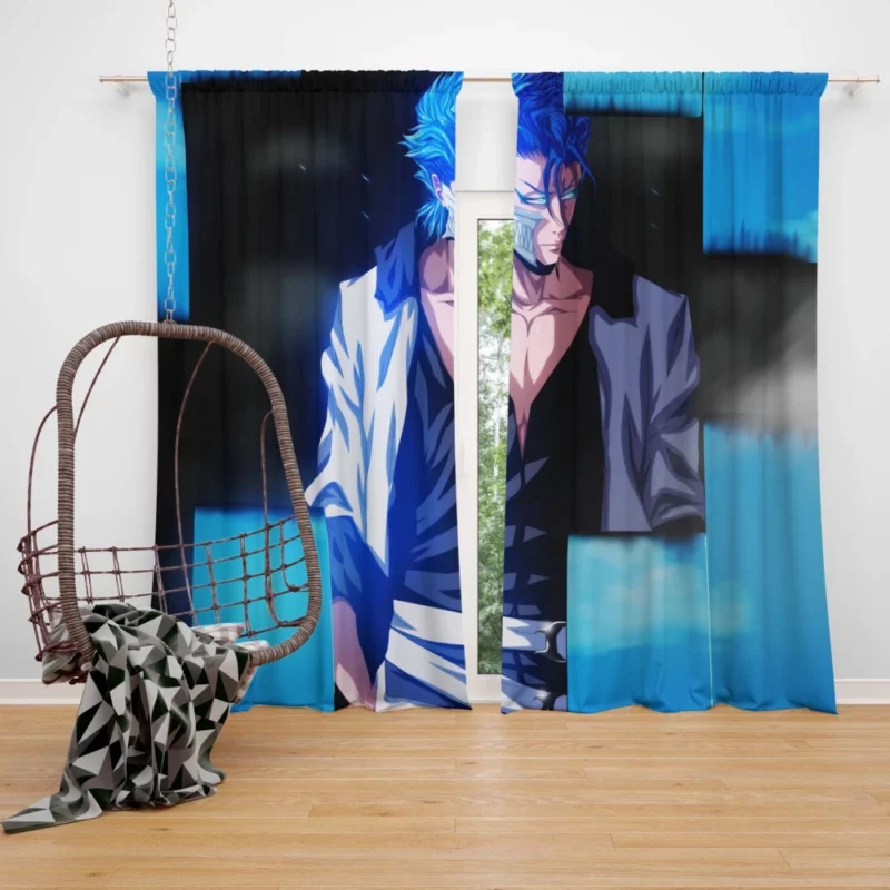 Blood and Battle Ichigo vs. Grimmjow Anime Curtain