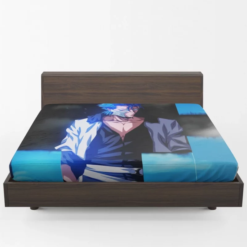 Blood and Battle Ichigo vs. Grimmjow Anime Fitted Sheet 1