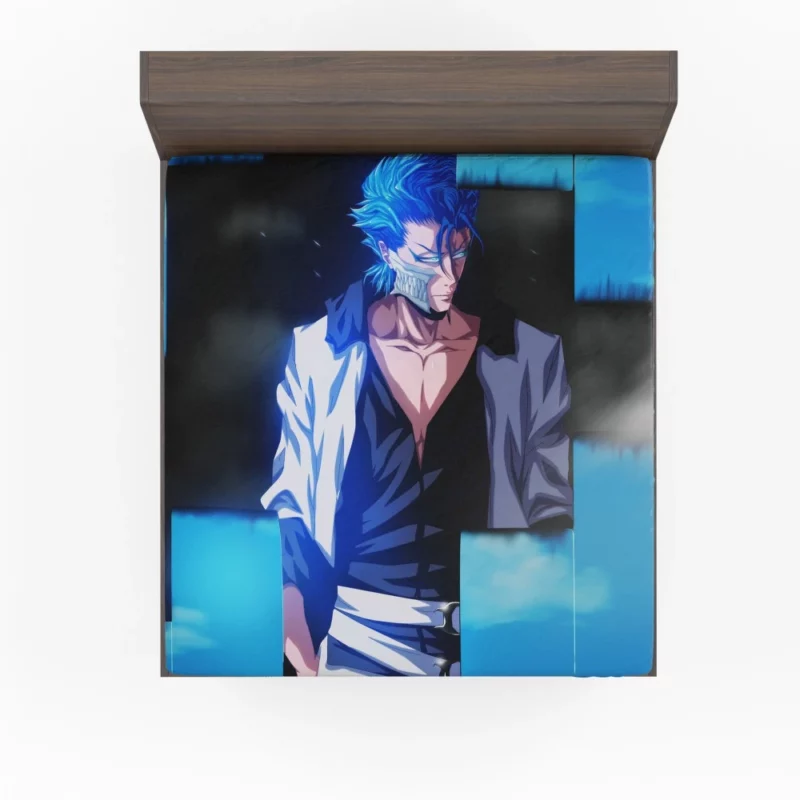 Blood and Battle Ichigo vs. Grimmjow Anime Fitted Sheet