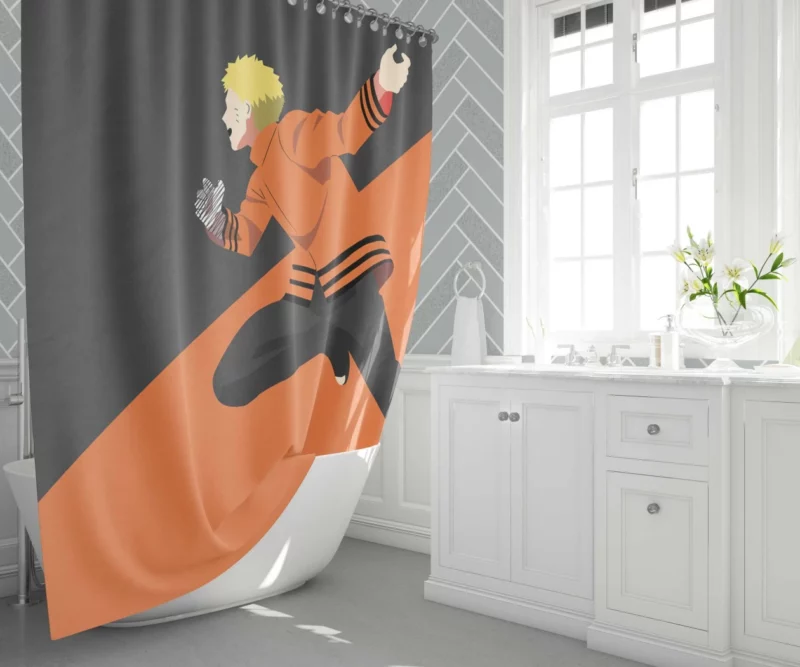 Boruto Naruto Successor Anime Shower Curtain 1