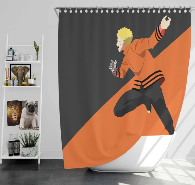 Boruto Naruto Successor Anime Shower Curtain