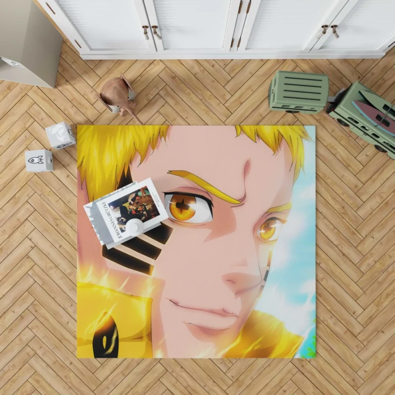 Boruto Naruto Uzumaki Successor Anime Rug