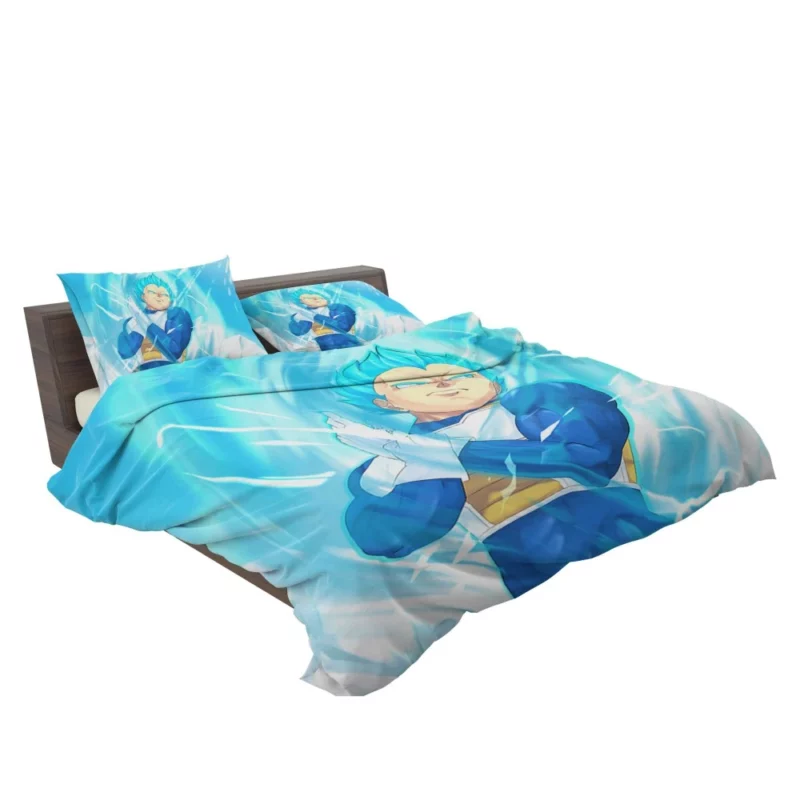 Broly Rival Vegeta Super Saiyan Blue Anime Bedding Set 2