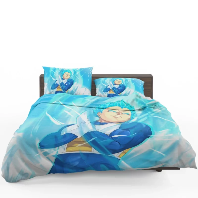 Broly Rival Vegeta Super Saiyan Blue Anime Bedding Set