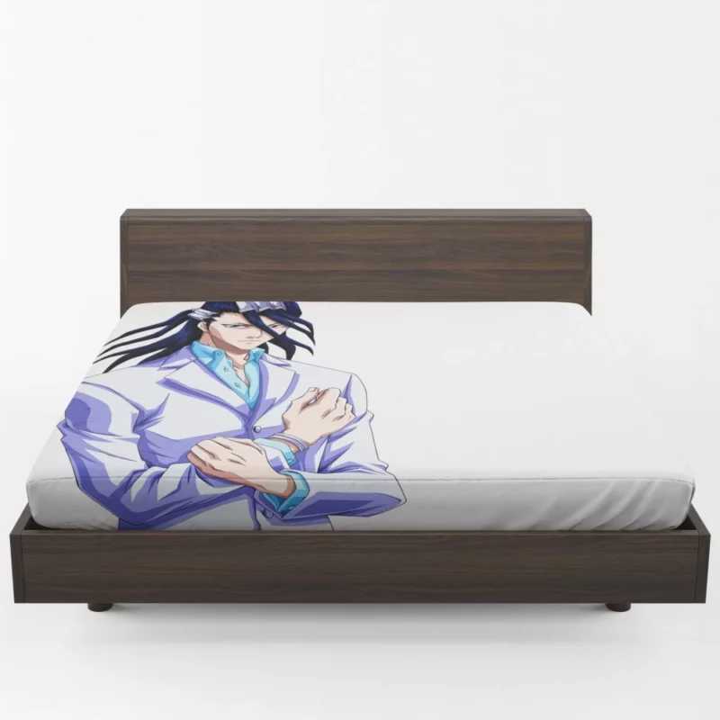 Byakuya Kuchiki Captain of Bleach Sixth Division Anime Fitted Sheet 1