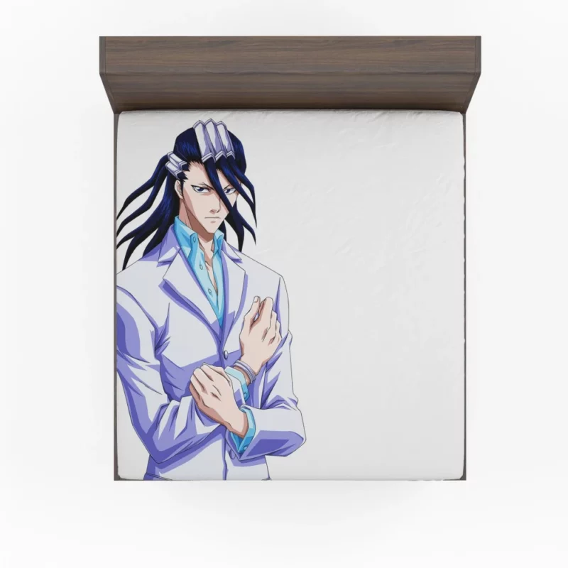 Byakuya Kuchiki Captain of Bleach Sixth Division Anime Fitted Sheet