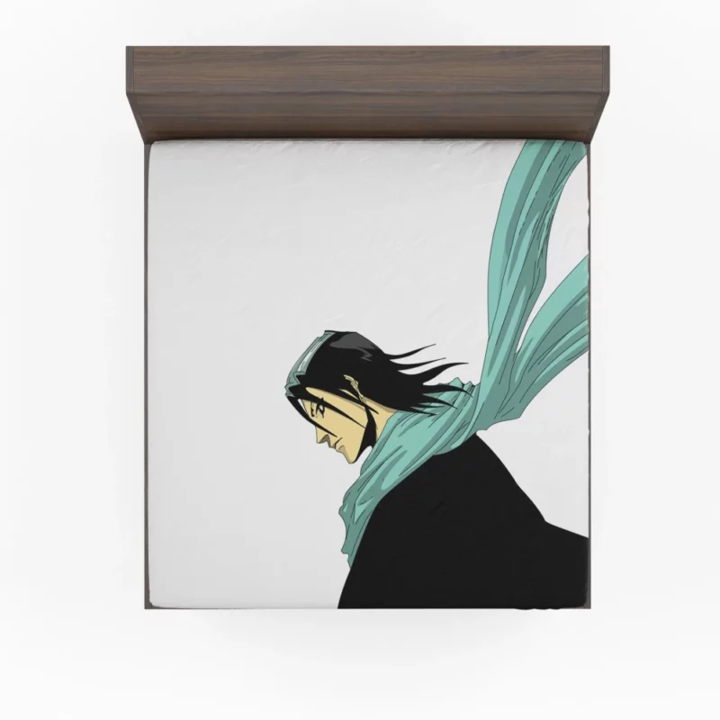 Byakuya Kuchiki Elegant Captain in Bleach Anime Fitted Sheet