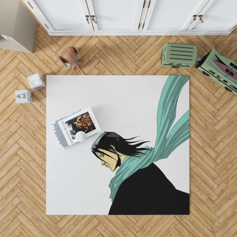 Byakuya Kuchiki Elegant Captain in Bleach Anime Rug