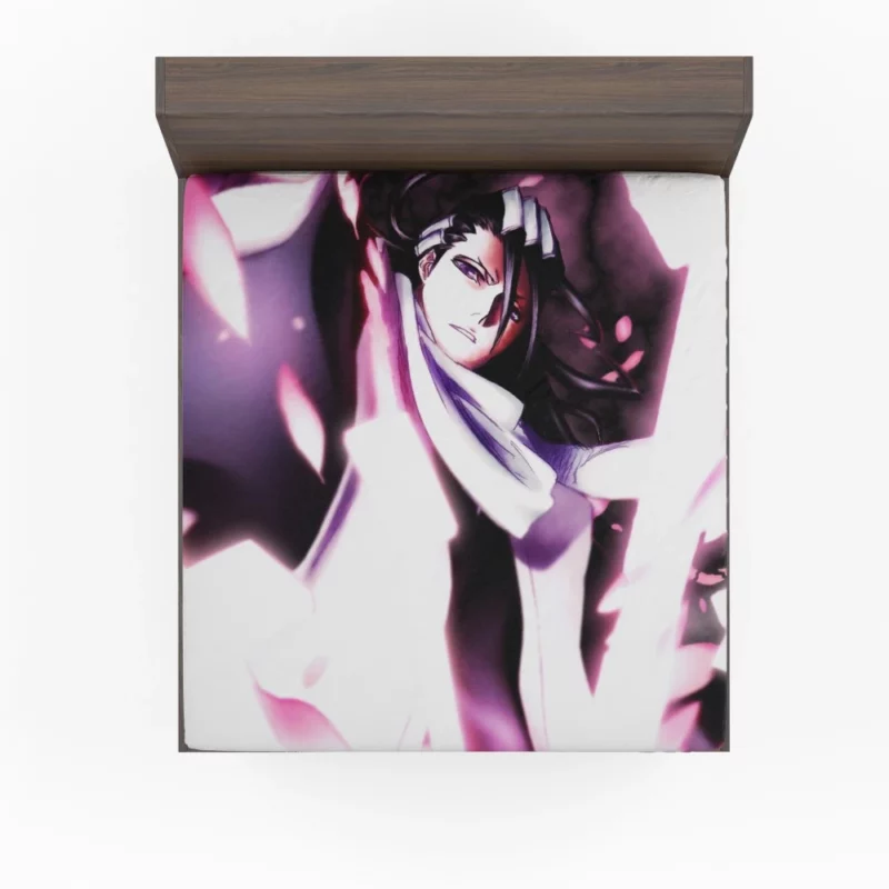 Byakuya Kuchiki Noble Soul Reaper Anime Fitted Sheet