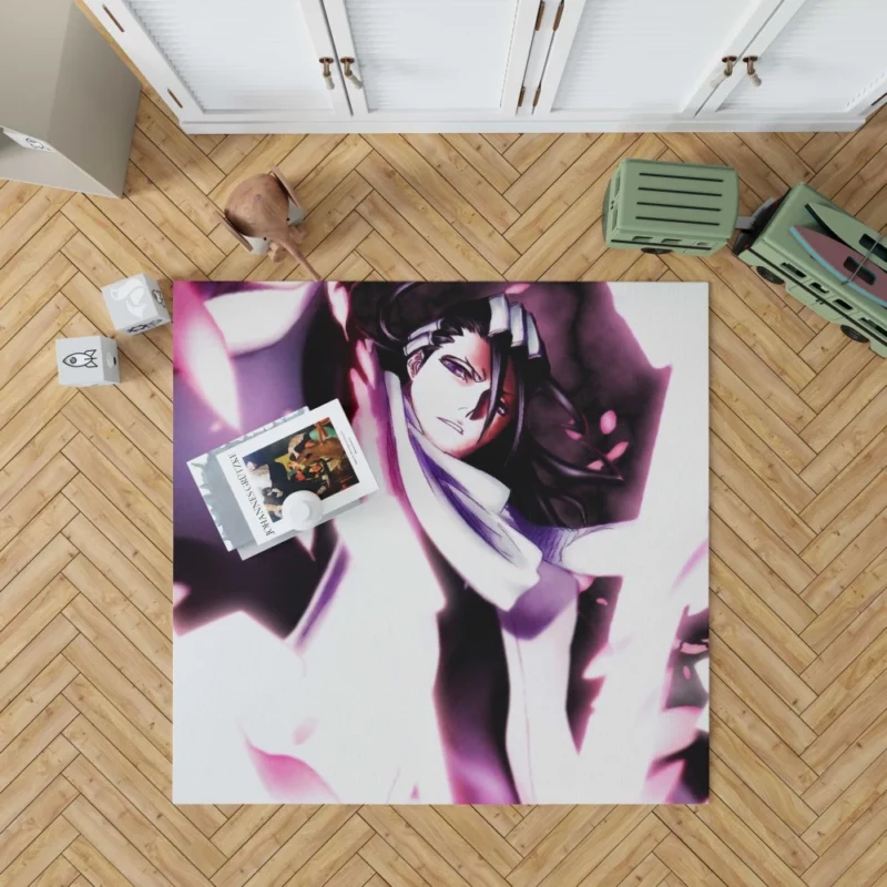 Byakuya Kuchiki Noble Soul Reaper Anime Rug