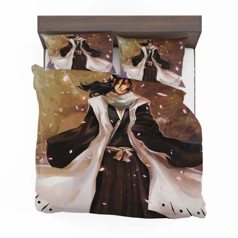 Byakuya Kuchiki Stern Soul Reaper Anime Bedding Set 1