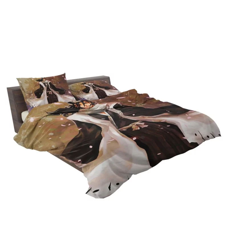 Byakuya Kuchiki Stern Soul Reaper Anime Bedding Set 2