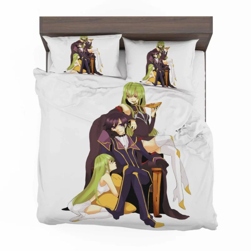 C.C. & Lelouch Bond Anime Bedding Set 1