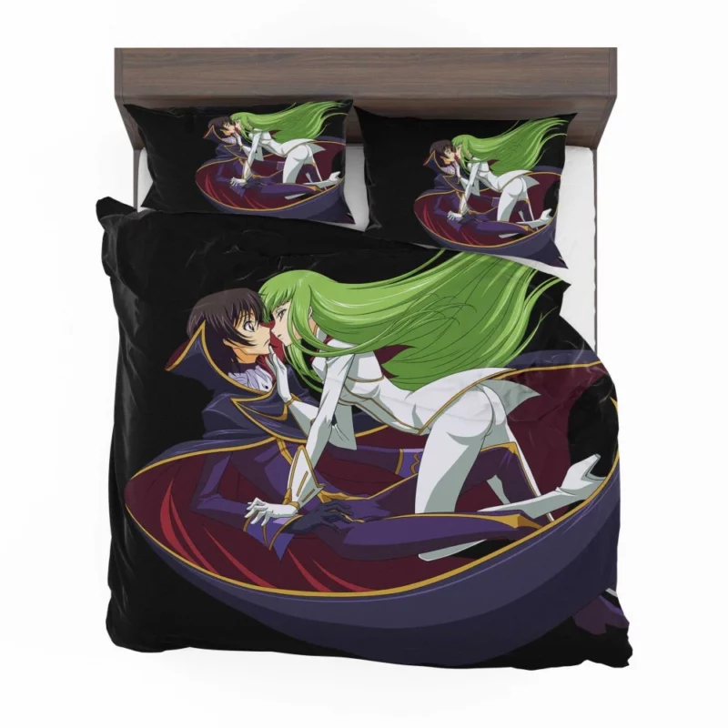 C.C. & Lelouch Code Geass Anime Bedding Set 1