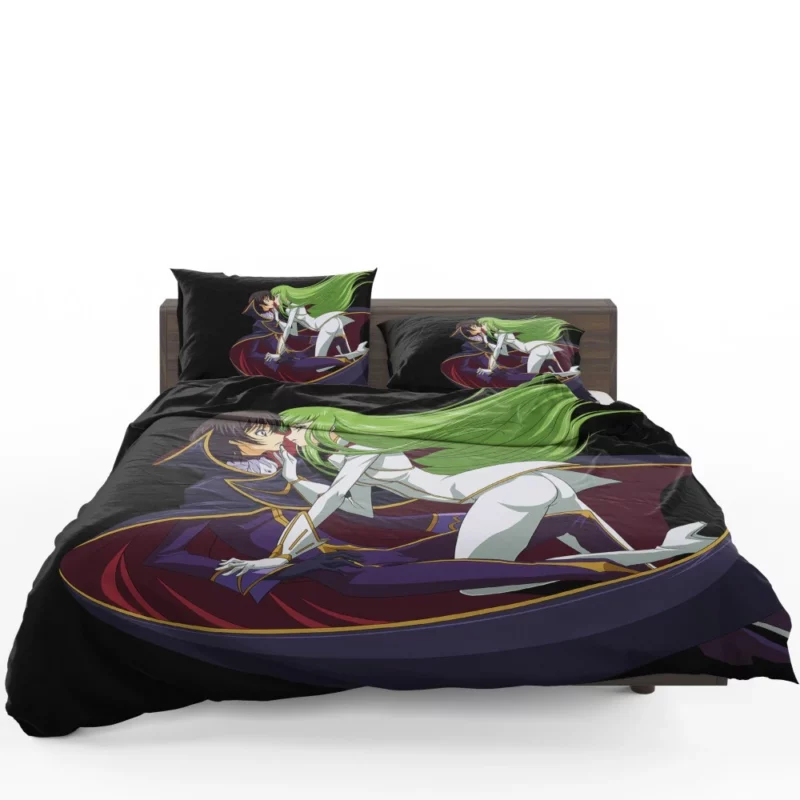 C.C. & Lelouch Code Geass Anime Bedding Set