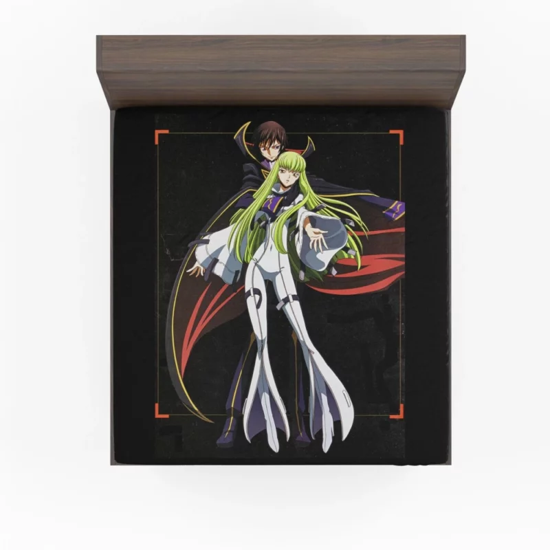 C.C. & Lelouch Connection Anime Fitted Sheet