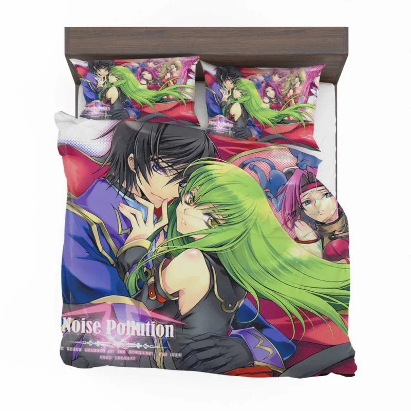 C.C. Lelouch & Kallen Anime Bedding Set 1