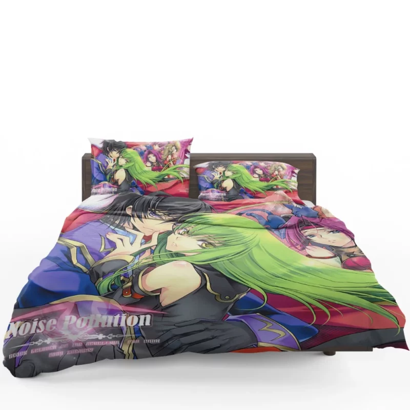 C.C. Lelouch & Kallen Anime Bedding Set