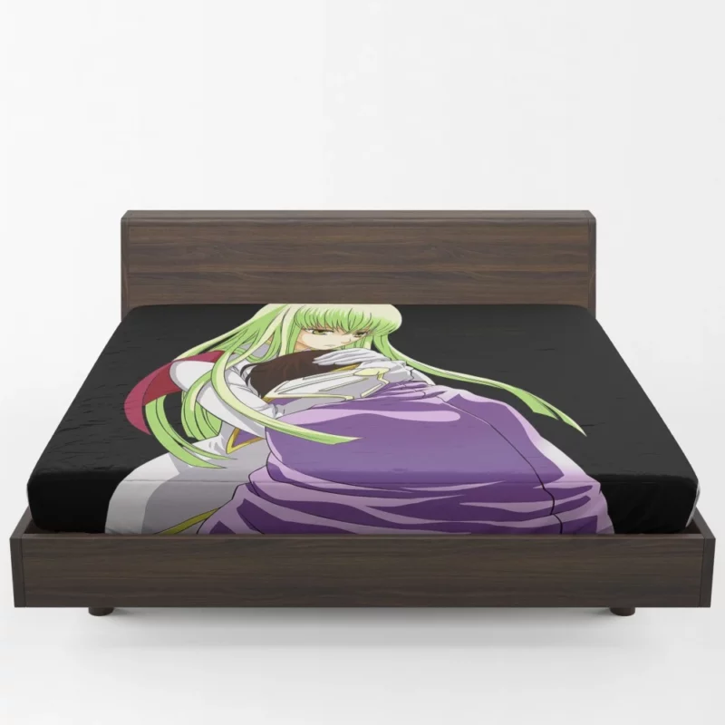 C.C. & Lelouch Lasting Bond Anime Fitted Sheet 1