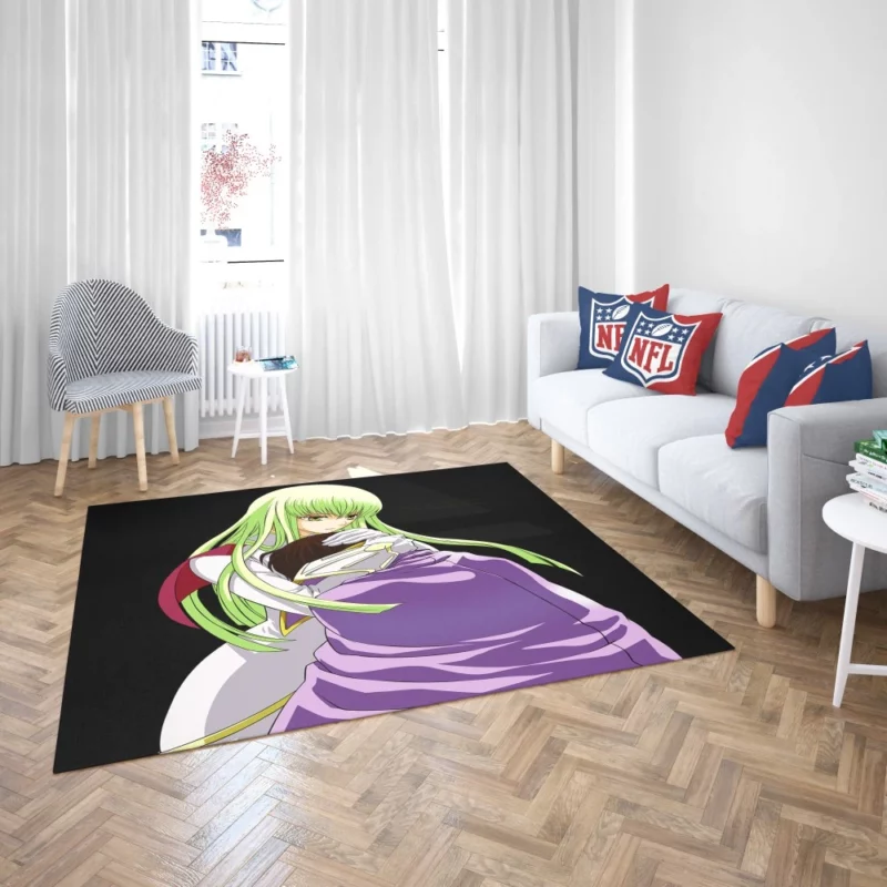 C.C. & Lelouch Lasting Bond Anime Rug 2