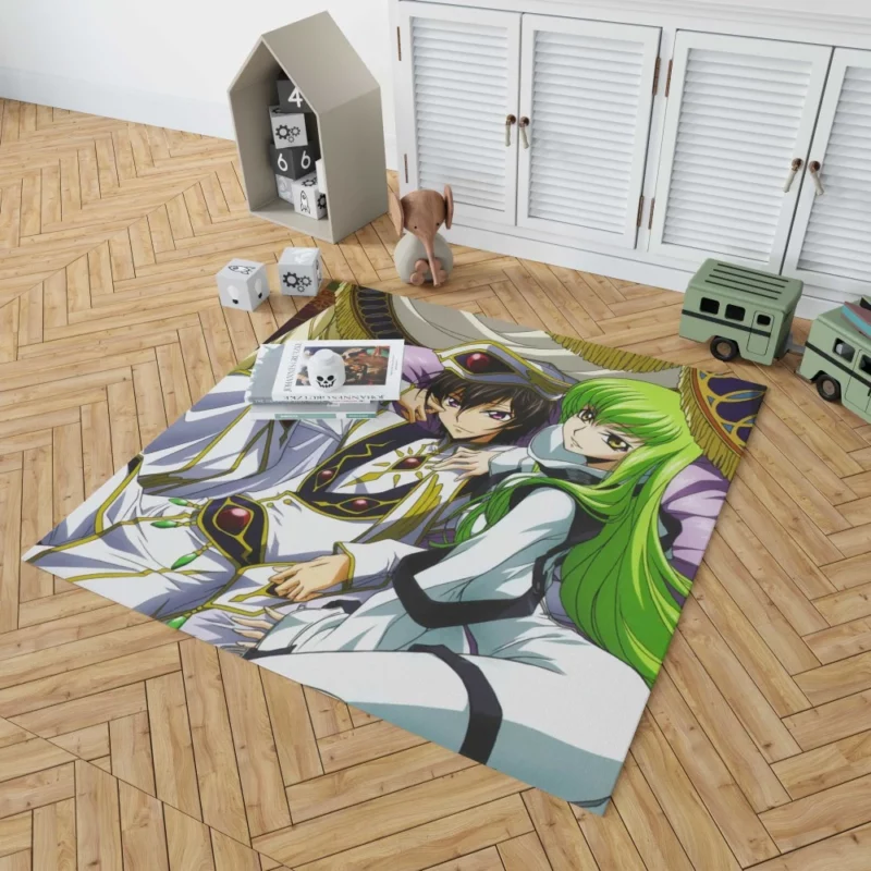 C.C. Lelouch & Suzaku Anime Rug 1