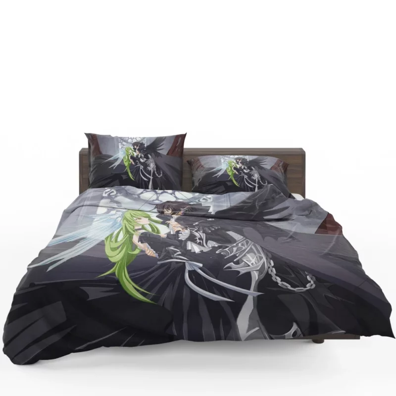 C.C. & Lelouch Unbreakable Bond Anime Bedding Set