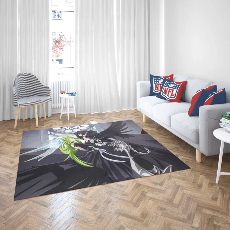 C.C. & Lelouch Unbreakable Bond Anime Rug 2