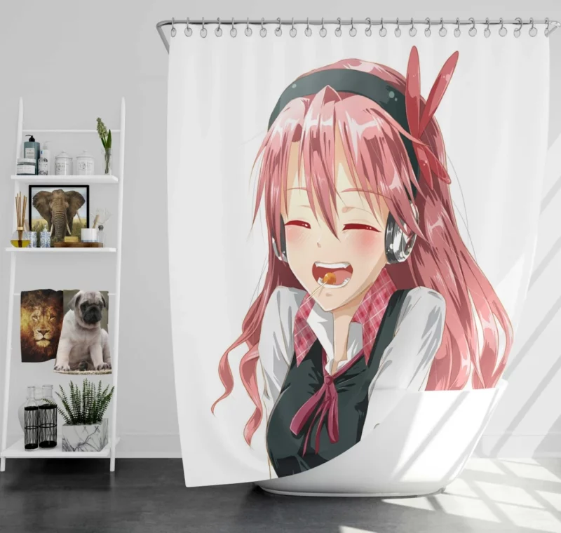 Chelsea Akame ga Kill Mysterious Sniper Anime Shower Curtain