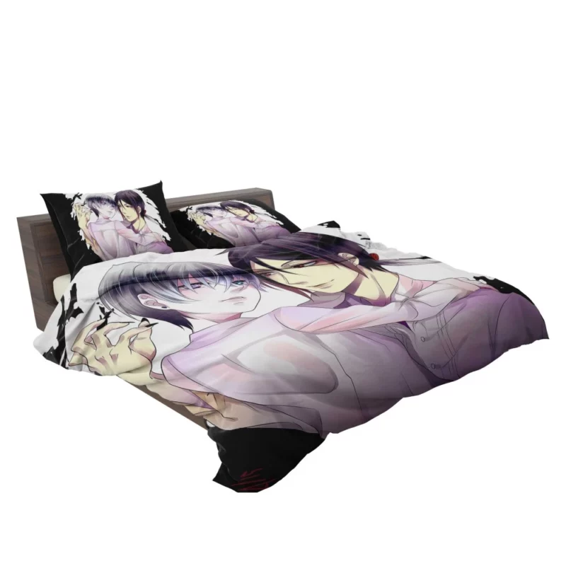 Ciel and Sebastian Dark Allure Anime Bedding Set 2