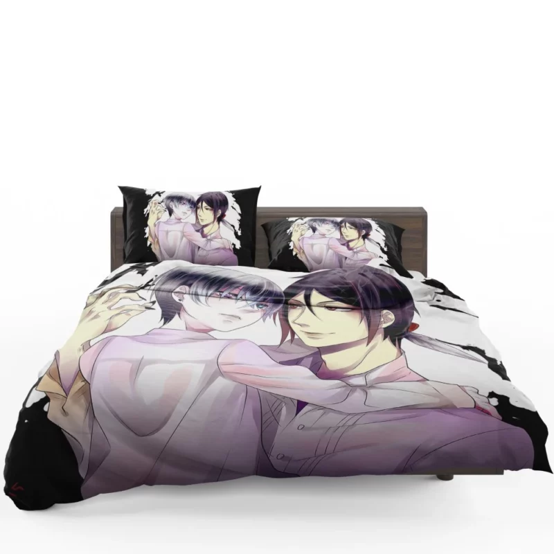 Ciel and Sebastian Dark Allure Anime Bedding Set