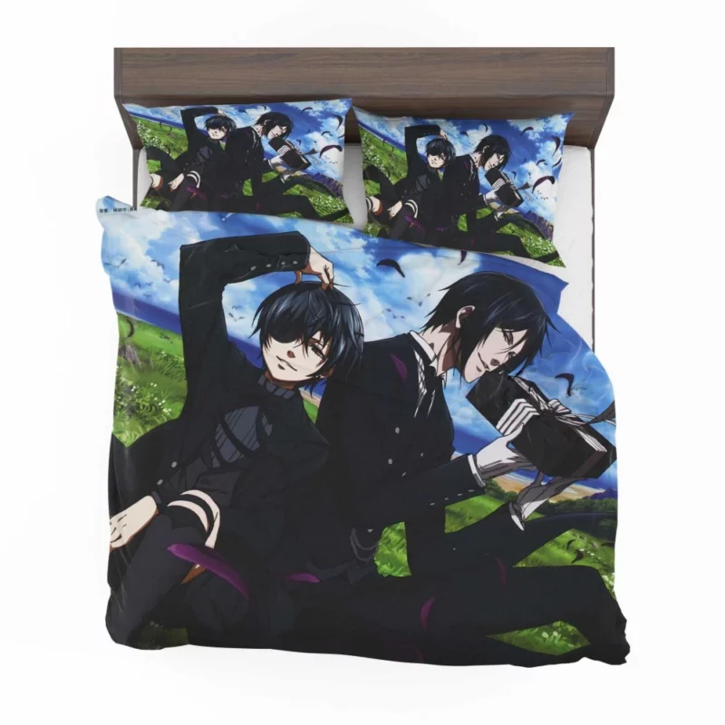 Ciel and Sebastian Unbreakable Bond Anime Bedding Set 1