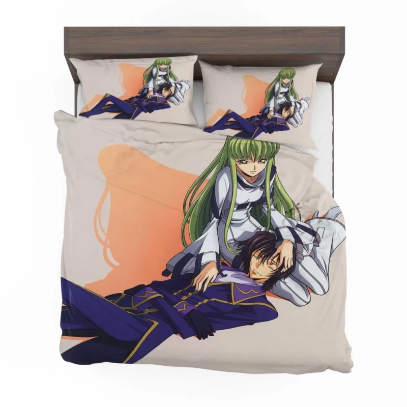 Code Geass C.C. & Lelouch Anime Bedding Set 1