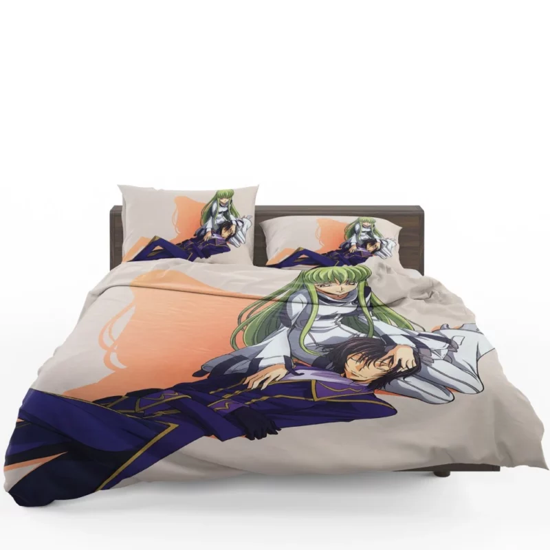 Code Geass C.C. & Lelouch Anime Bedding Set