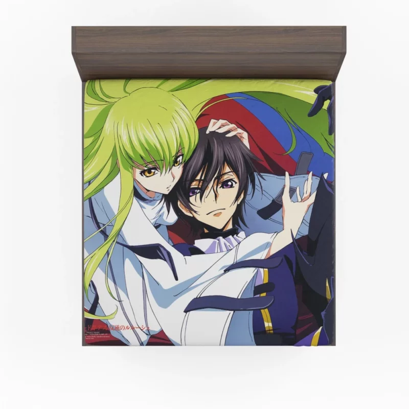 Code Geass C.C. Lelouch Connection Anime Fitted Sheet