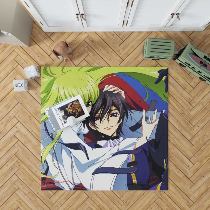 Code Geass C.C. Lelouch Connection Anime Rug