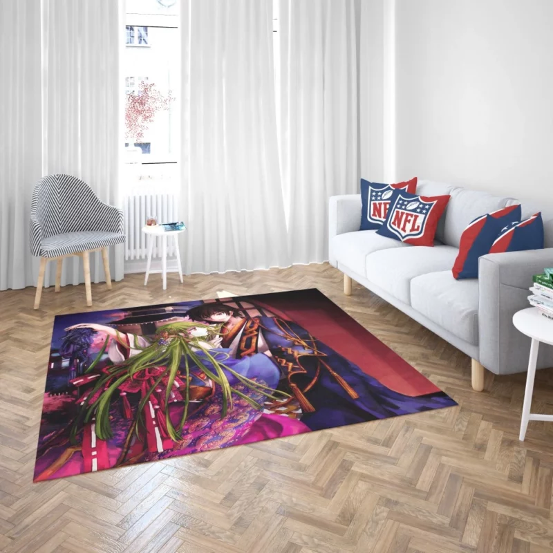 Code Geass Lelouch Journey Anime Rug 2