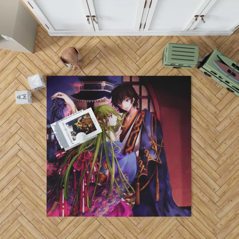 Code Geass Lelouch Journey Anime Rug