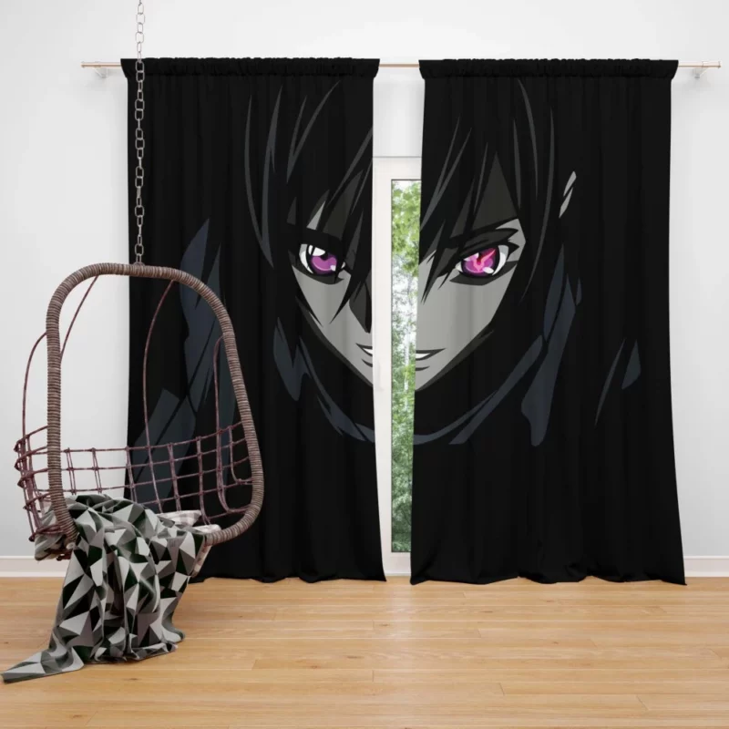 Code Geass Lelouch Lamperouge Anime Curtain