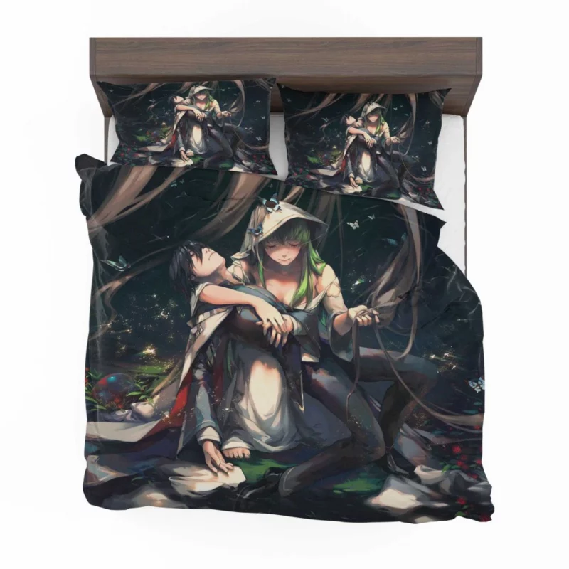 Code Geass Lelouch Lamperouge C.C. Anime Bedding Set 1